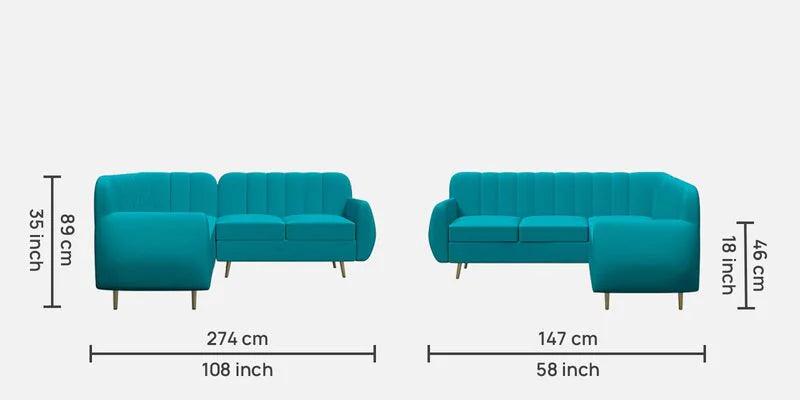 Hazy High Density Foam Sofa Set - Ouch Cart