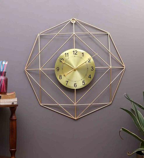 SIMPLE SHARP WALL CLOCK - Ouch Cart