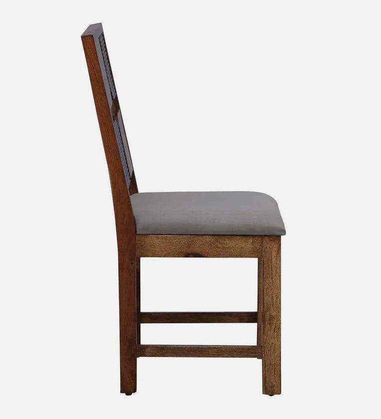 Sheesham Wood 6 Seater Dining Set In Scratch Resistant Provincial Teak Finish With Bench - Ouch Cart