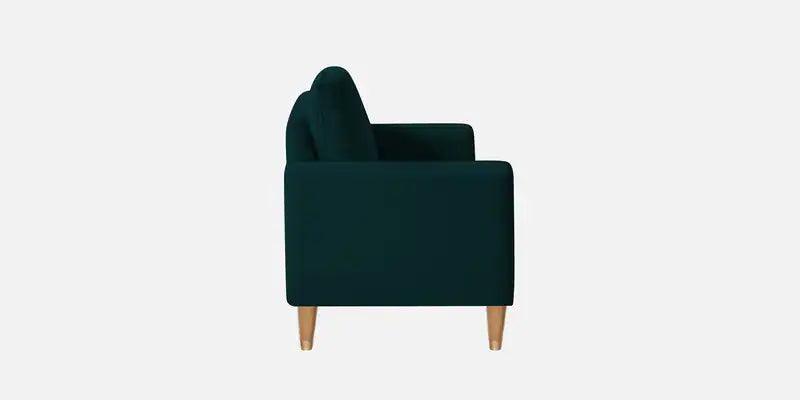 2 Seater Sofa In Velvet Emerald Green Colour - Ouch Cart
