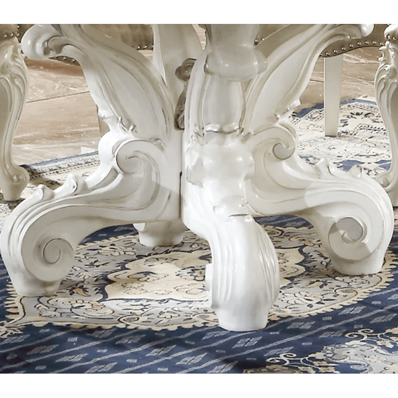 7 - Piece Pedestal Dining Set - Ouch Cart