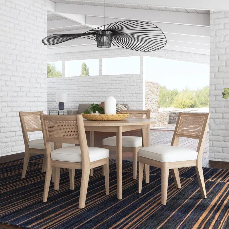 5 Piece Round Dining Set - Ouch Cart