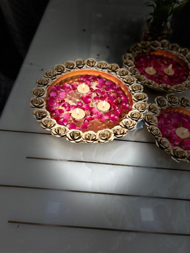 ROSE URLI SAT OF 3 DECORATIVE - Ouch Cart