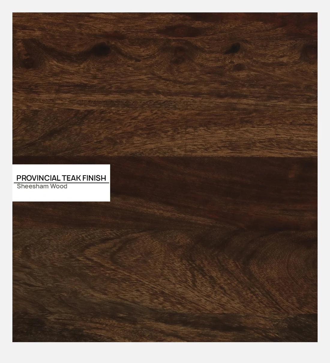 Sheesham Wood 1 Seater Sofa In Provincial Teak Finish - Ouch Cart