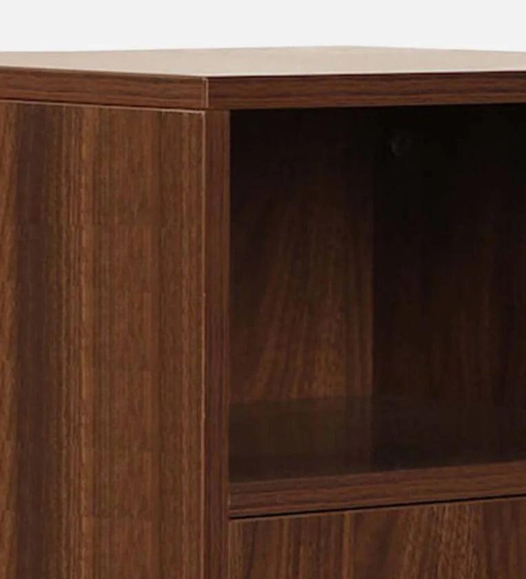 Bedside Table in Matte Finish with Drawer - Ouch Cart