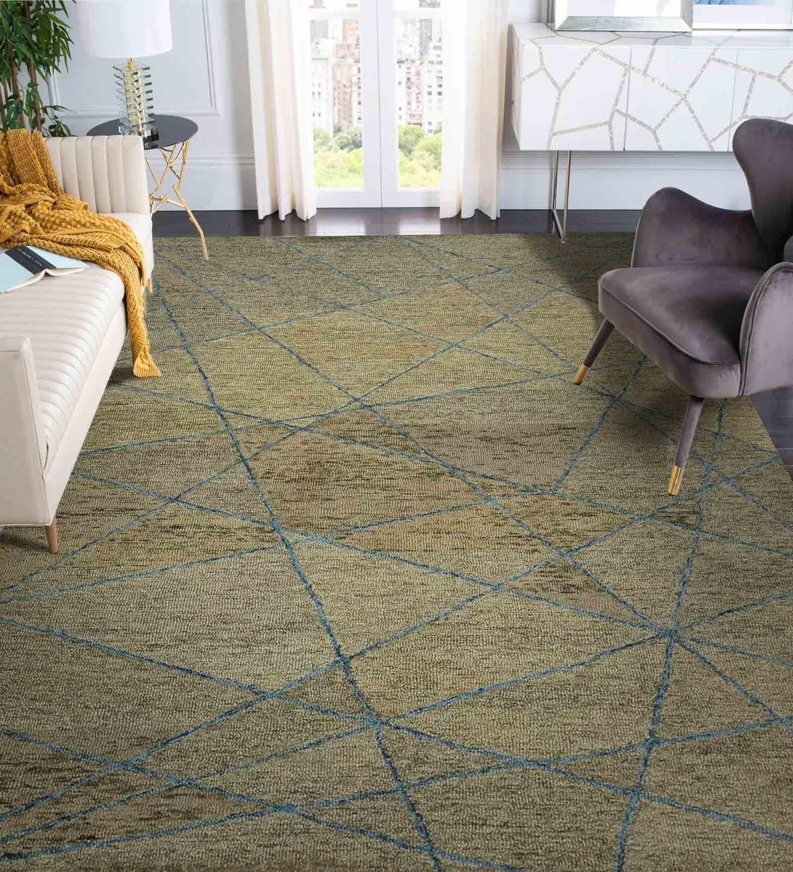 CEDAR Wool Asteria 8x10 Feet Hand-Tufted Carpet - Rug - Ouch Cart