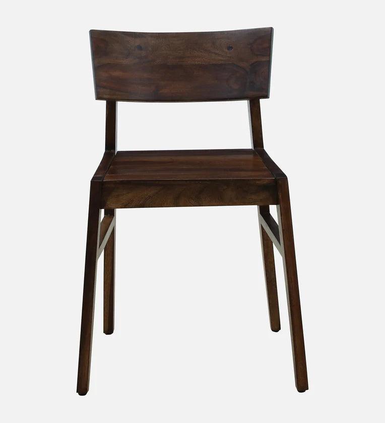 Sheesham Wood 4 Seater Dining Set In Scratch Resistant Provincial Teak Finish - Ouch Cart