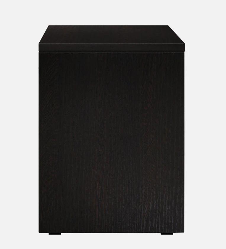 Bedside Table in Wenge Finish with Drawer - Ouch Cart