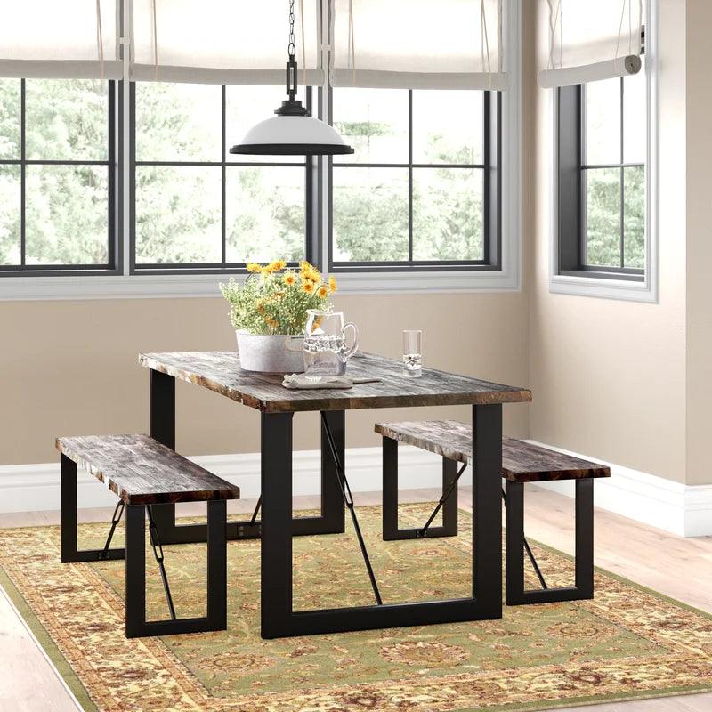 3 - Piece Sled Dining Set - Ouch Cart