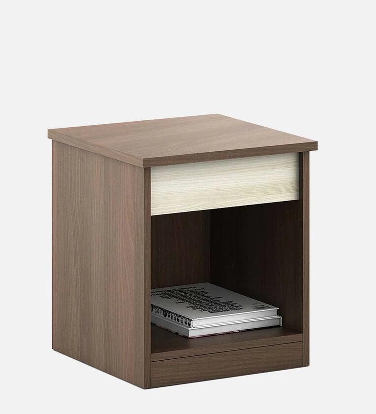 Denver Bedside Table in Classic Oak Finish - Ouch Cart