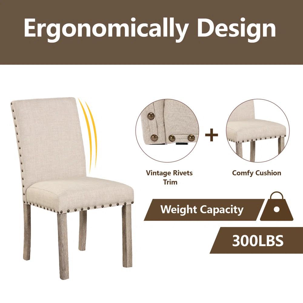 7 - Piece Dining Set - Ouch Cart