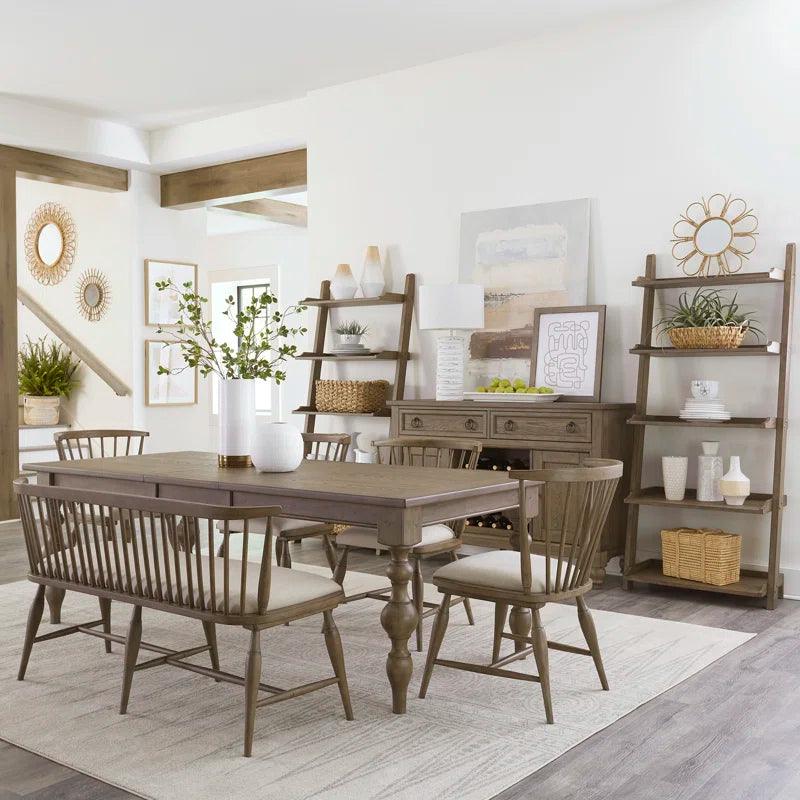 6 - Piece Extendable Dining Set - Ouch Cart