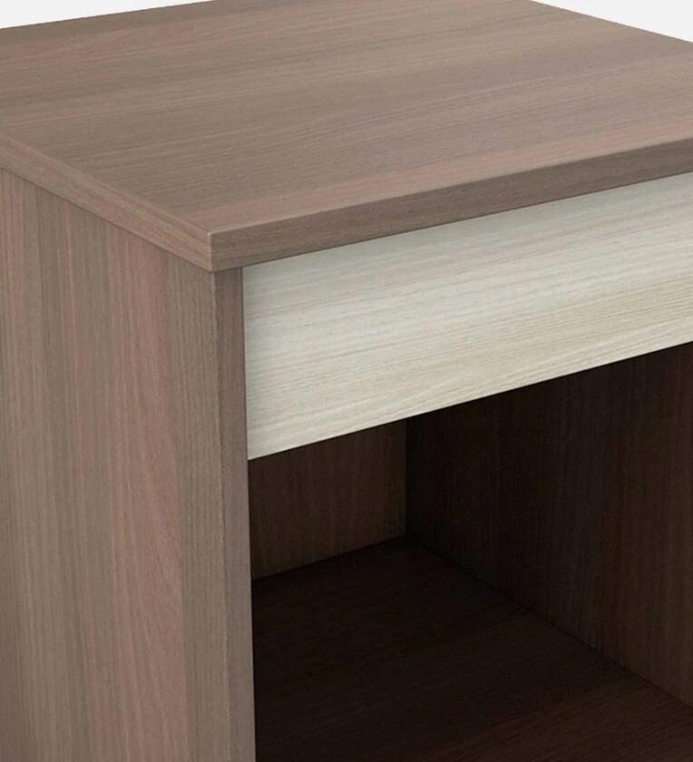 Denver Bedside Table in Classic Oak Finish - Ouch Cart