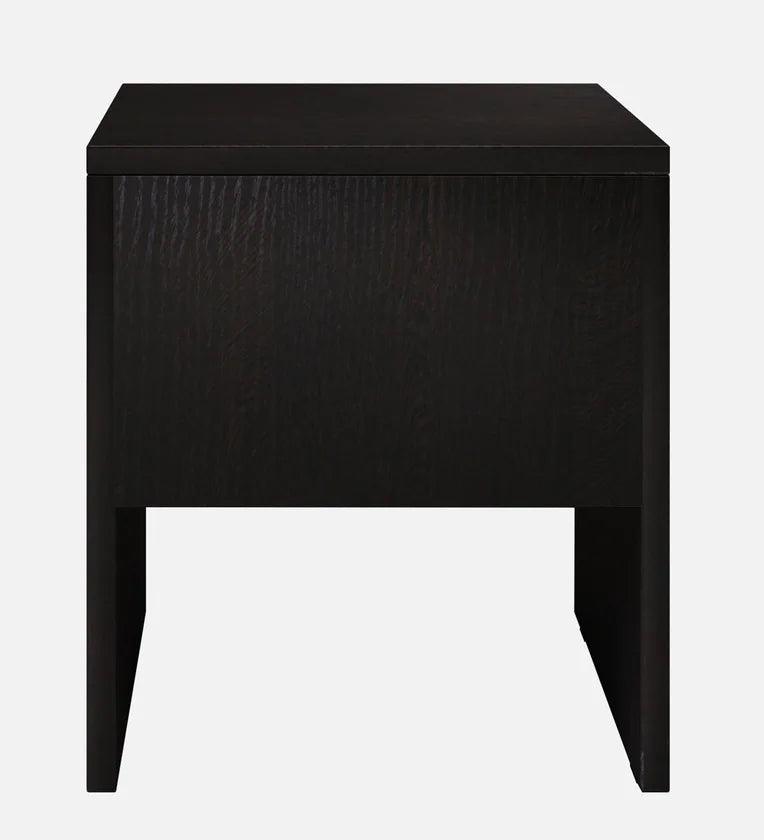 Bedside Table in Wenge Finish with Drawer - Ouch Cart