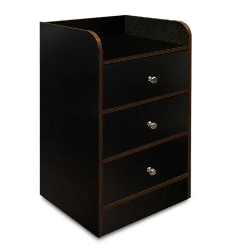 Bedside Table In Wenge Brown Colour - Ouch Cart