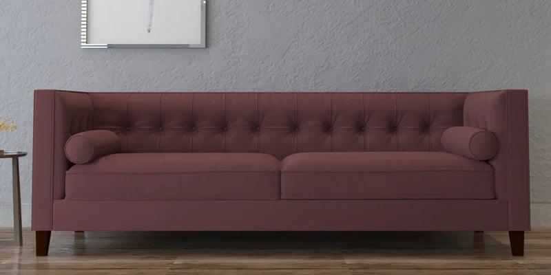 Velvet 3 Seater Sofa In Turqoise - Ouch Cart