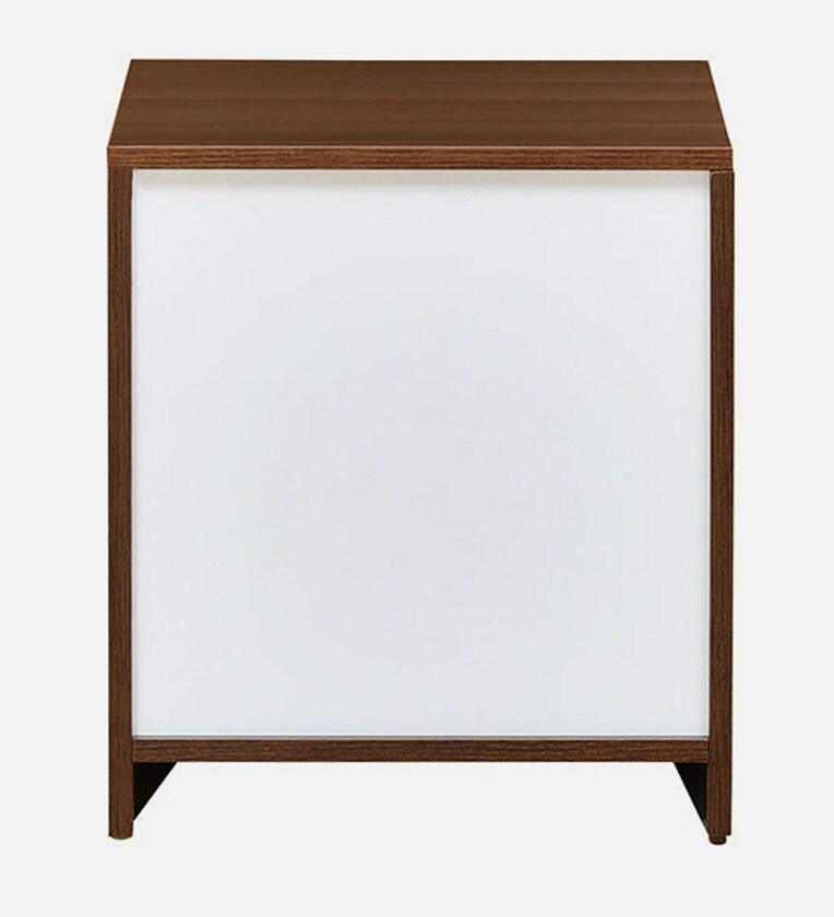 Bedside Table in Walnut Finish - Ouch Cart