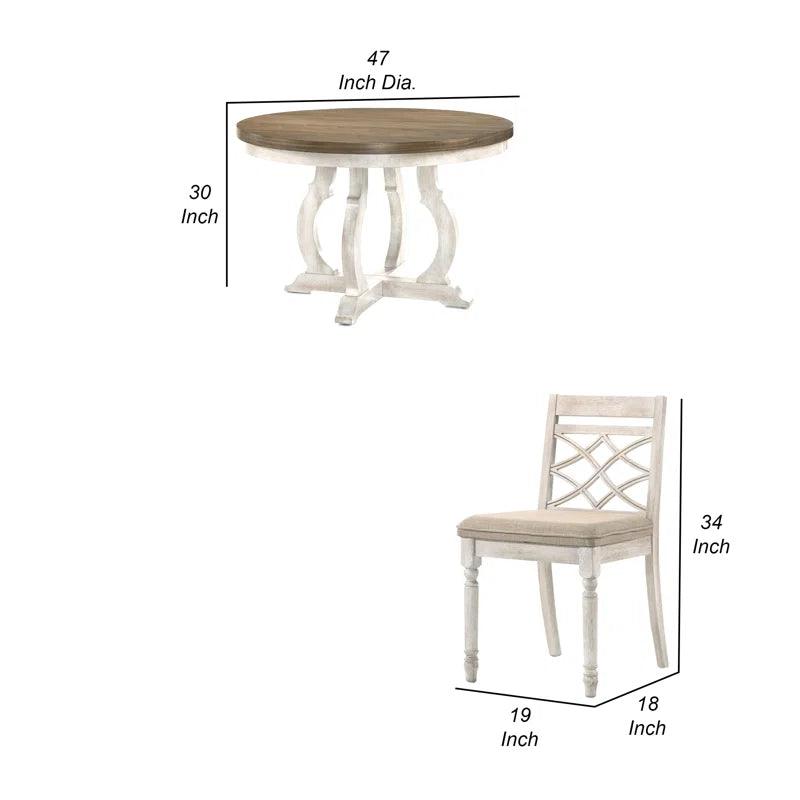 Cross Legs Dining Set - Ouch Cart