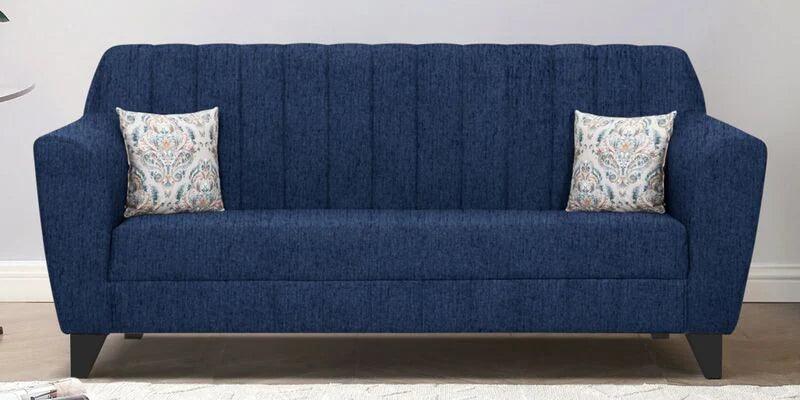 Fabric 3 Seater Sofa In Brown Colour - Ouch Cart