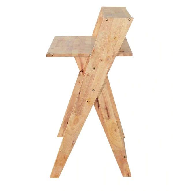 Anton Study Table in Natural Finish - Ouch Cart
