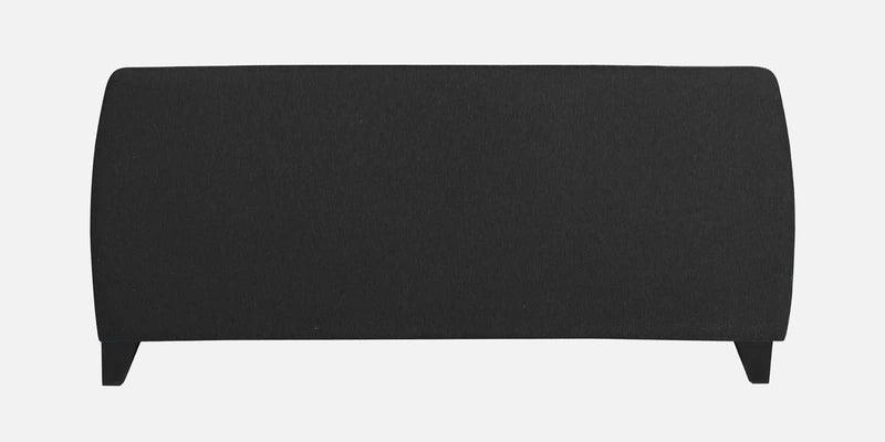 Fabric 3 Seater Sofa In Mystic Black Colour - Ouch Cart