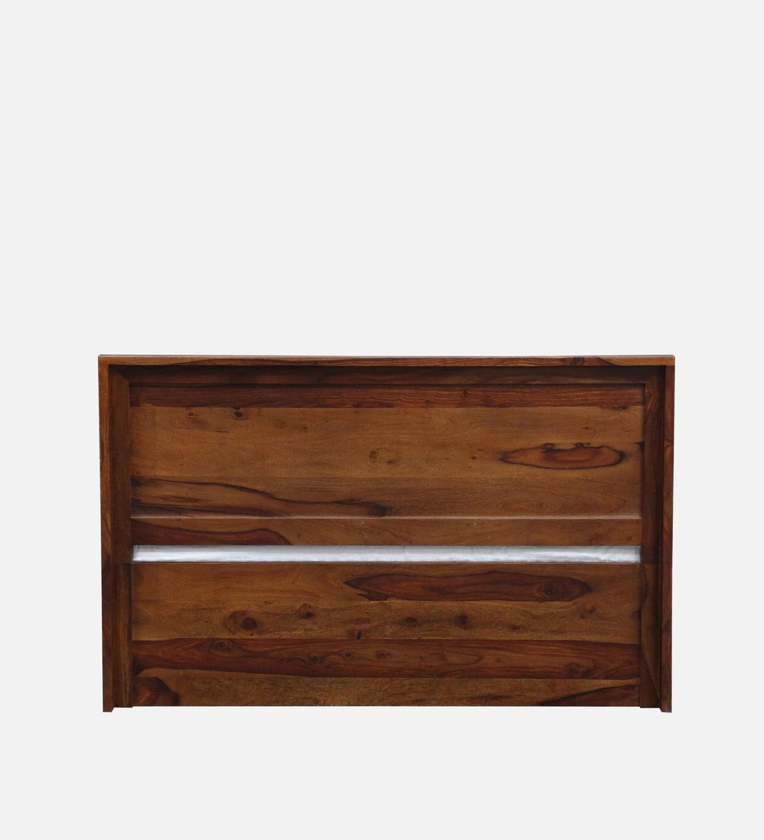 Sheesham Wood King Size Bed In Provincial Teak With BoxStorage - Ouch Cart