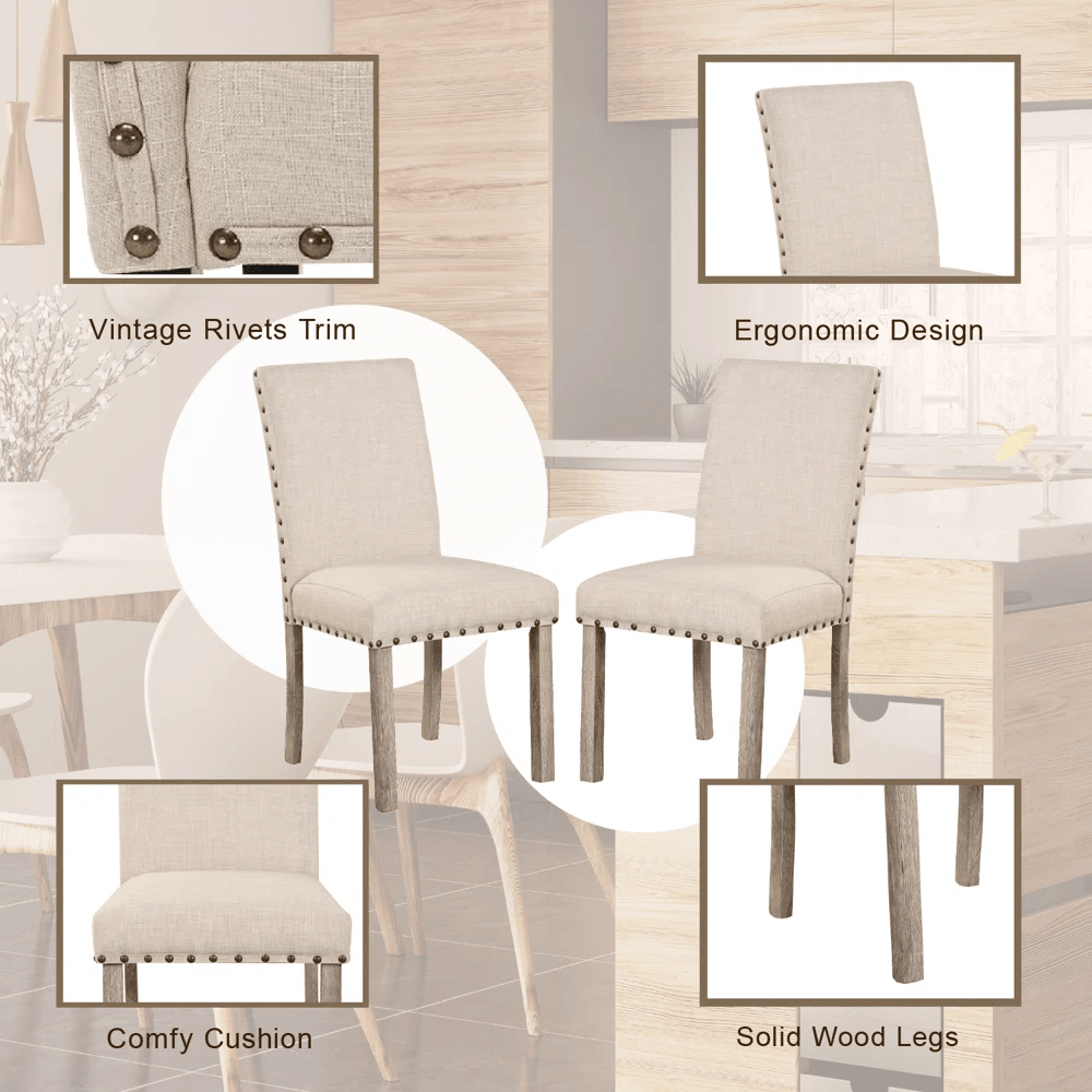 7 - Piece Dining Set - Ouch Cart