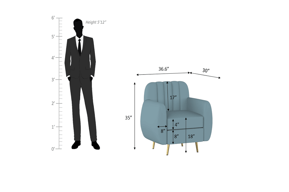 Hazy High Density Foam Sofa Set - Ouch Cart
