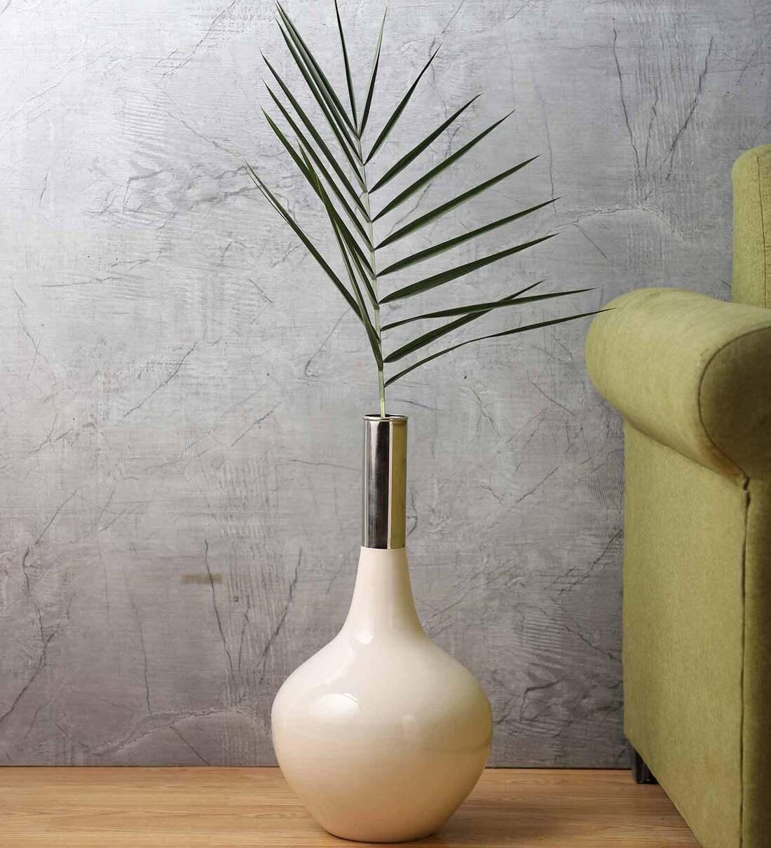 Stout Diedra Fawn Brass Floor Vase, - Ouch Cart