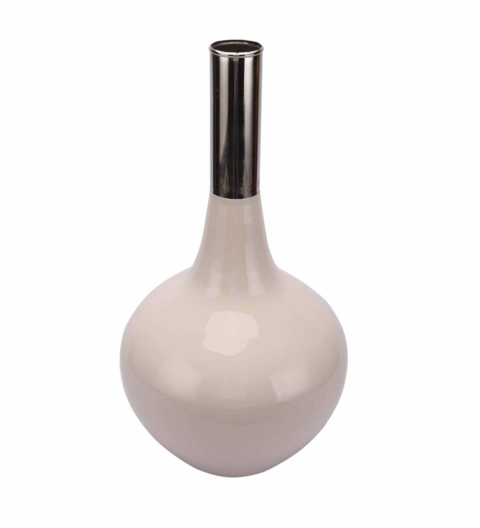 Stout Diedra Fawn Brass Floor Vase, - Ouch Cart