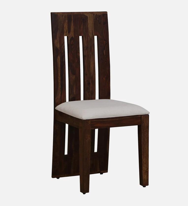 Sheesham Wood 4 Seater Dining Set In Scratch Resistant Provincial Teak Finish - Ouch Cart