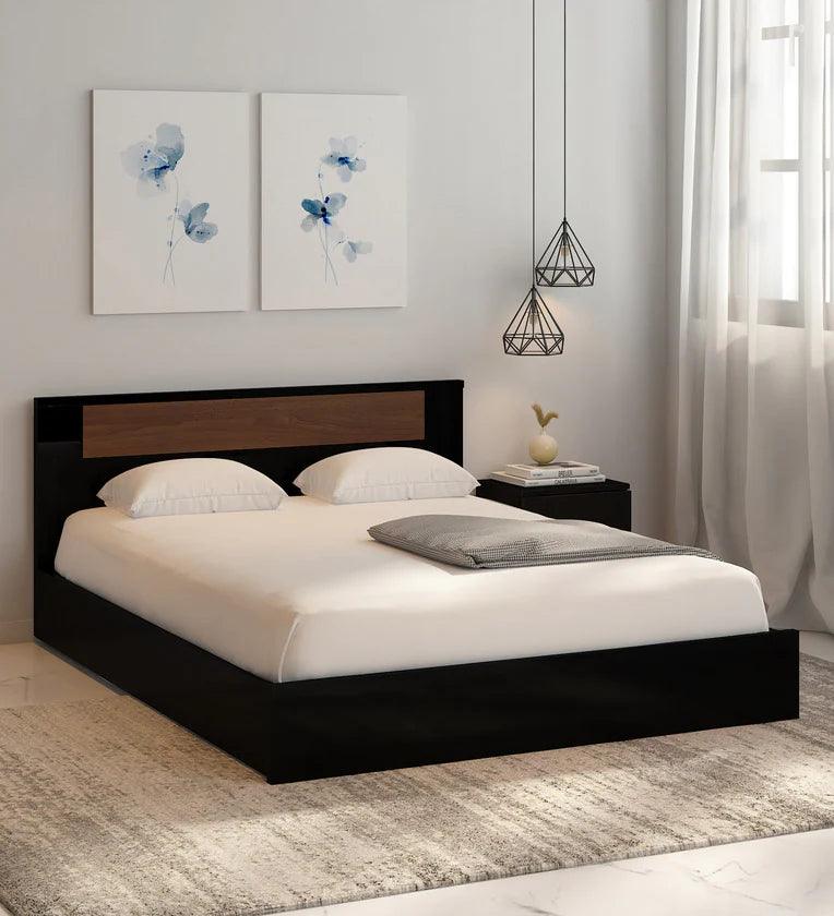 King Size Bed in Wenge Finish - Ouch Cart