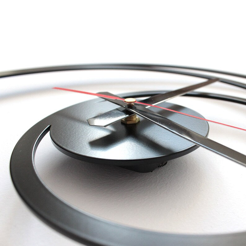 Triple Ring Wall Clock