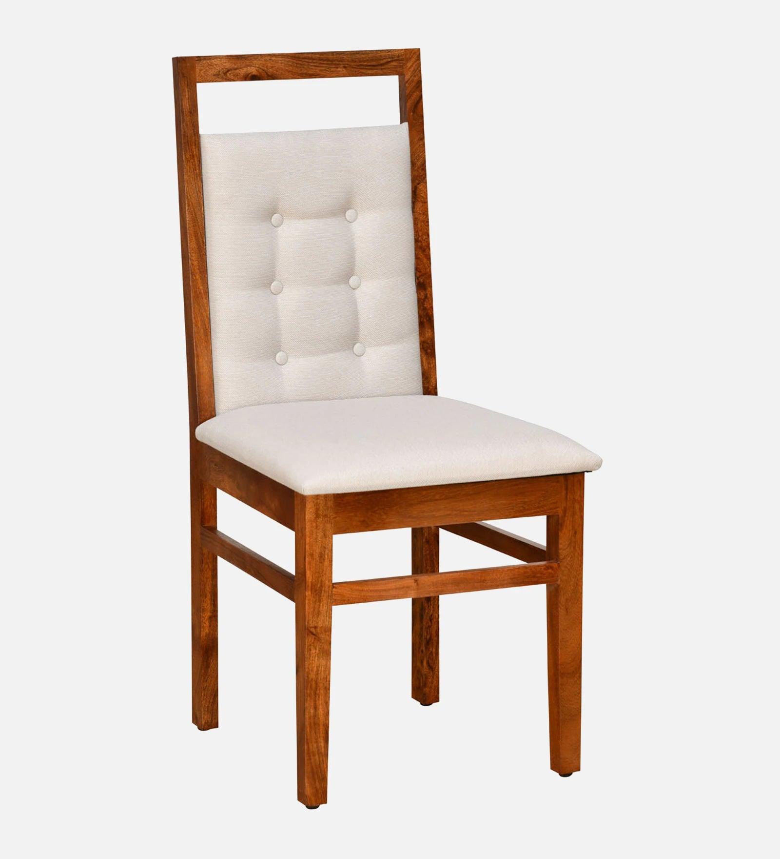 Solid Wood 4 Seater Dining Set In Honey Finish With Bench - Ouch Cart