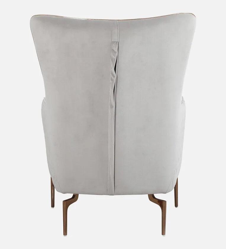 Velvet 1 Seater Sofa In Peach Colour - Ouch Cart