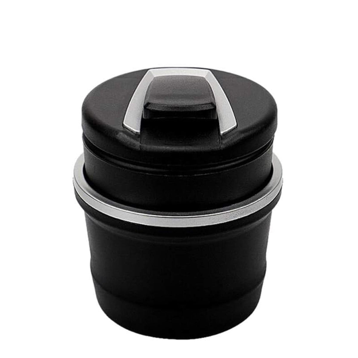 Portable Car Ashtray With Lid And Blue Led Light (1 Pc With Color Box) Wukusy