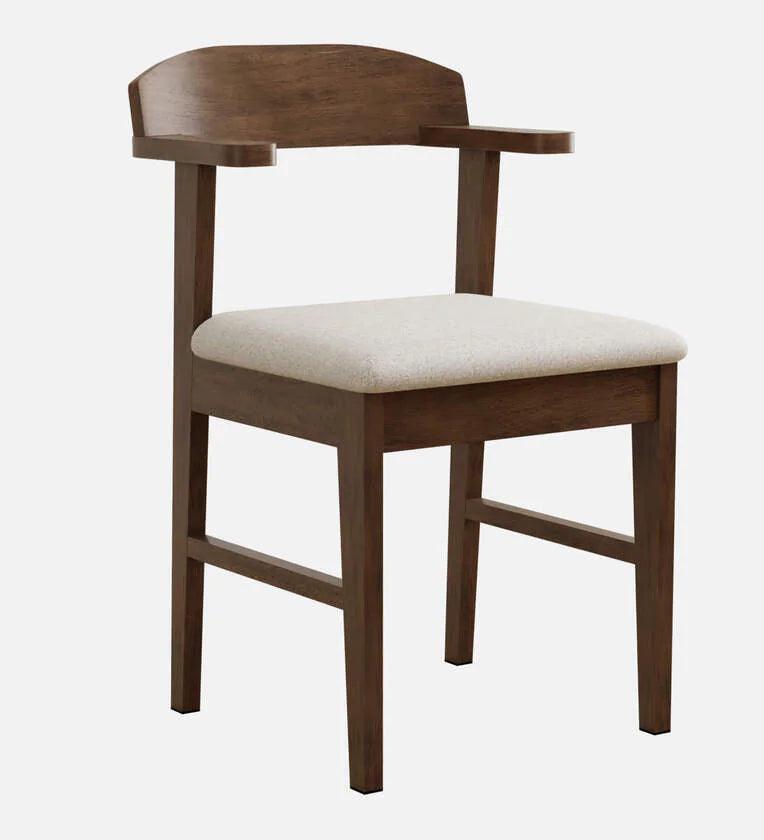 Solid Wood 6 Seater Dining Set In Marble Finish - Ouch Cart