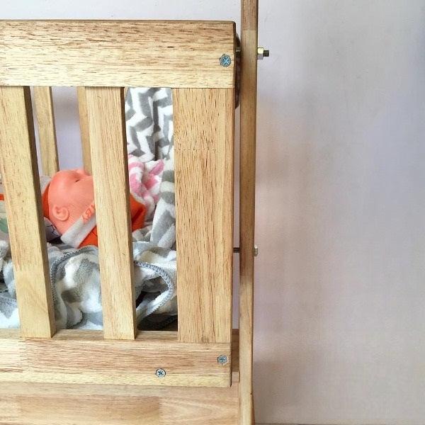 Baby Cot/Paalna/Jhula Cum Foldable Study Work Table By Miza - Ouch Cart