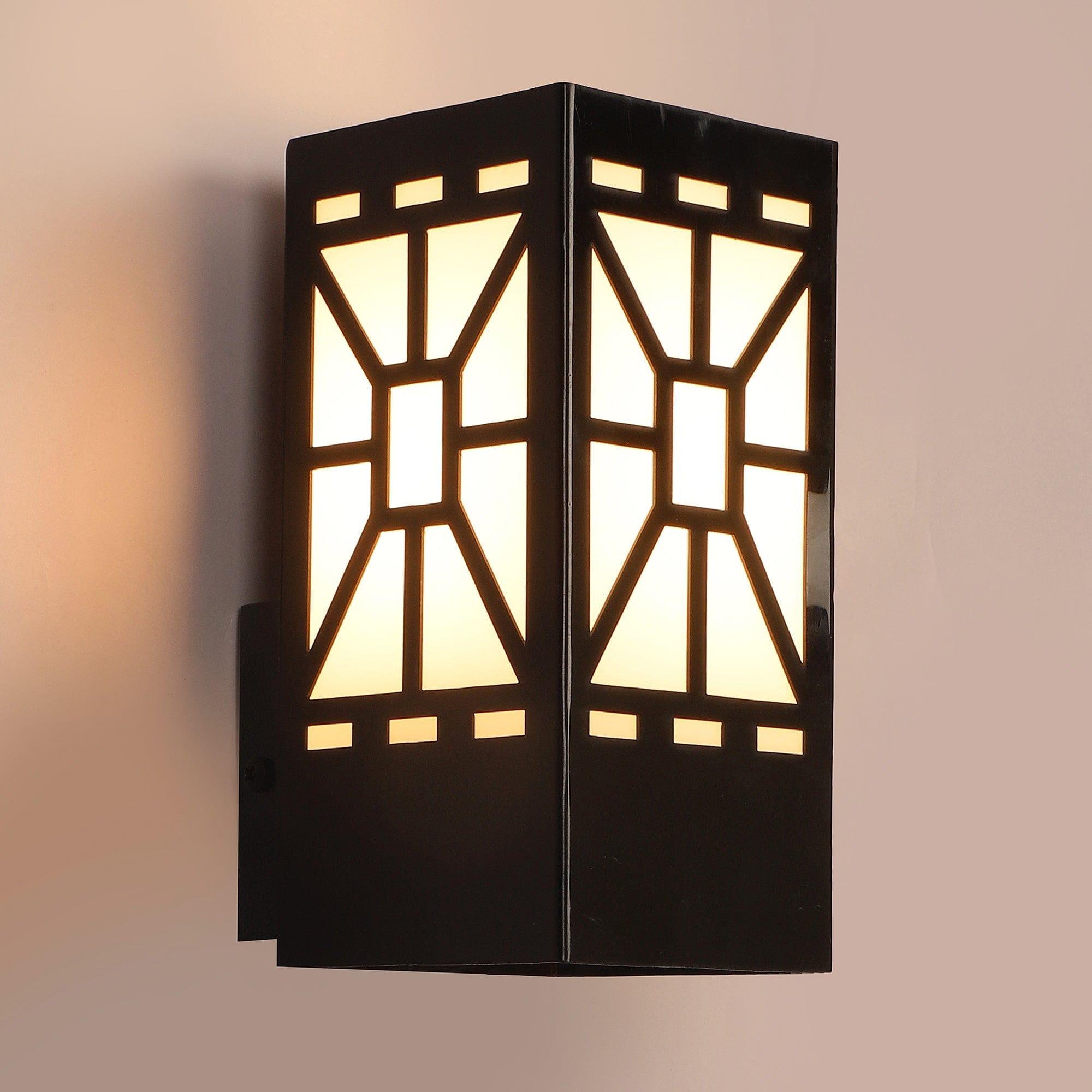 Antique Acrylic White Wall Lights - Ouch Cart