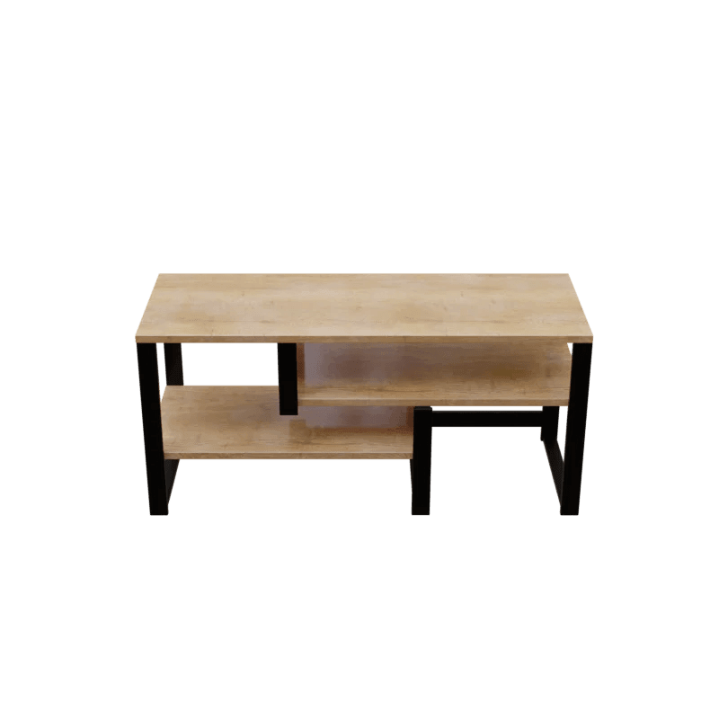 Victoria TV Unit in Small Size in Wooden Texture - Ouch Cart