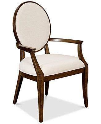 Wooden Arm Chair with Cushions(Natural Teak) / Sheesham Wooden Comfort Chair (Design 1) - Ouch Cart
