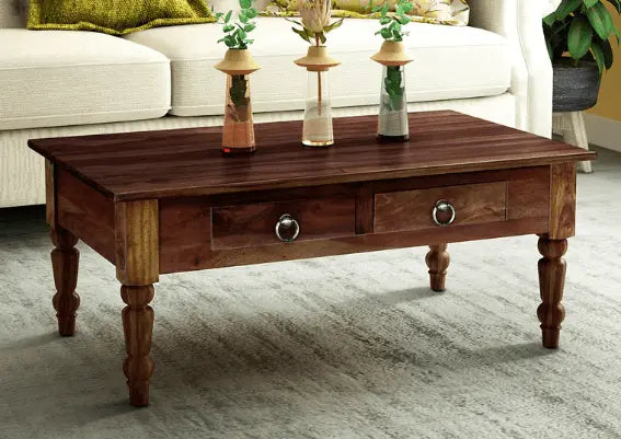 Beautiful Design Sheesham Wood coffee table - Ouch Cart