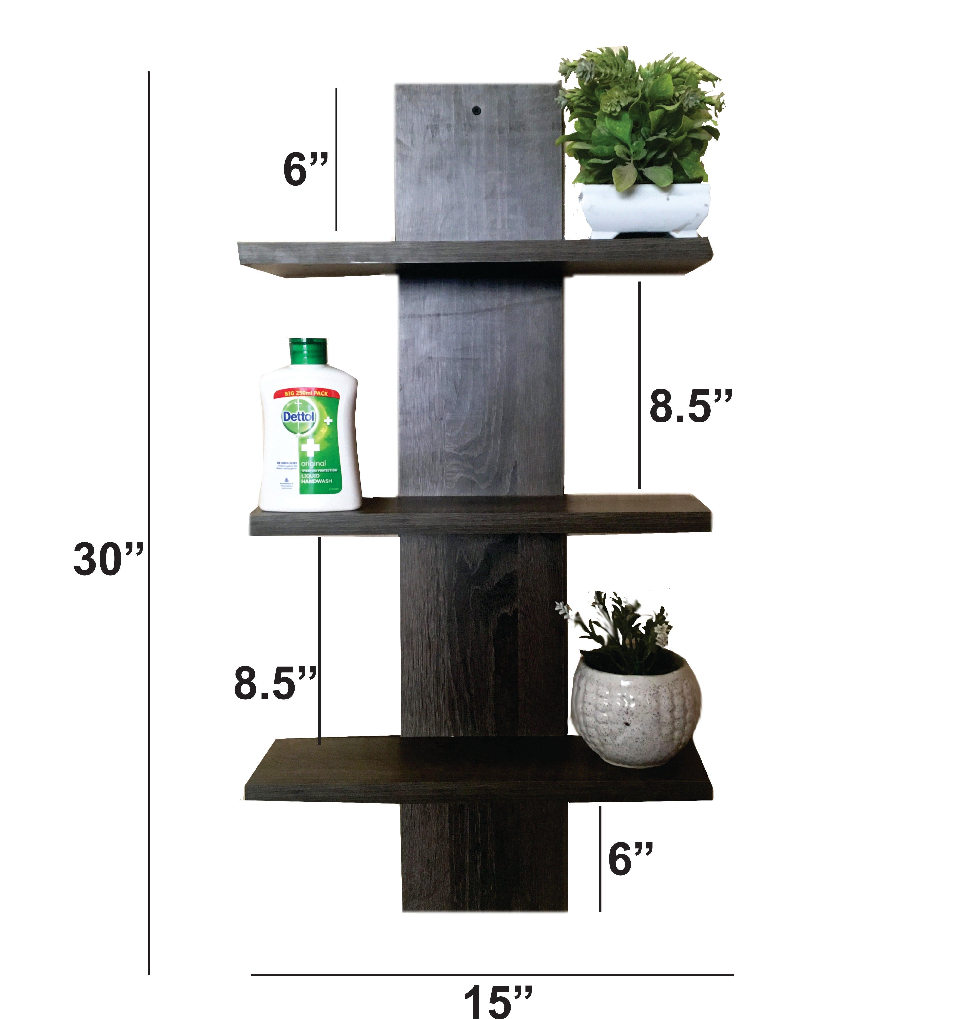 Wall Decor Living Room Multi Utility Vertical Shelfs By Miza - Ouch Cart