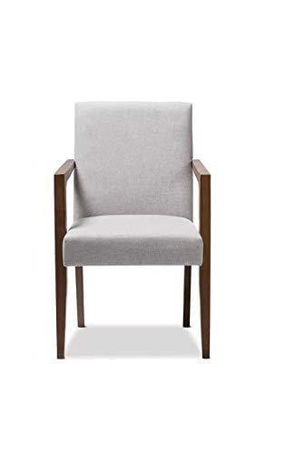 Handicraft Angled Legs Arm Chair (White) - Ouch Cart
