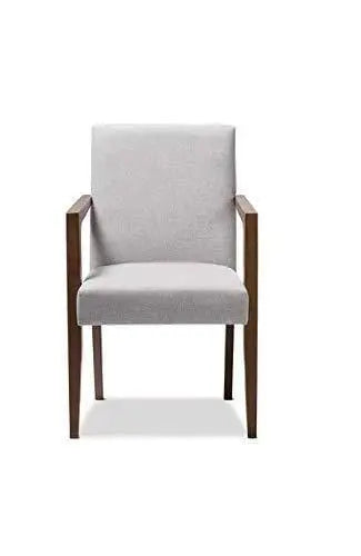 Handicraft Angled Legs Arm Chair (White) - Ouch Cart