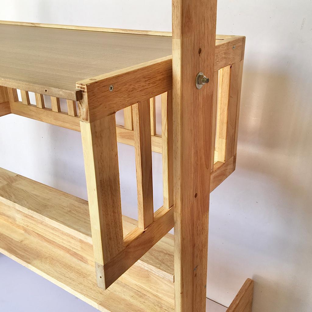 Baby Cot/Paalna/Jhula Cum Foldable Study Work Table By Miza - Ouch Cart