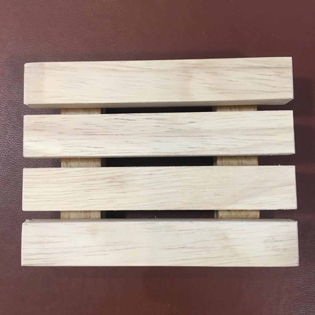 Beautifully Handcrafted Natural Wooden Soap Dish/Holder By Miza - Ouch Cart