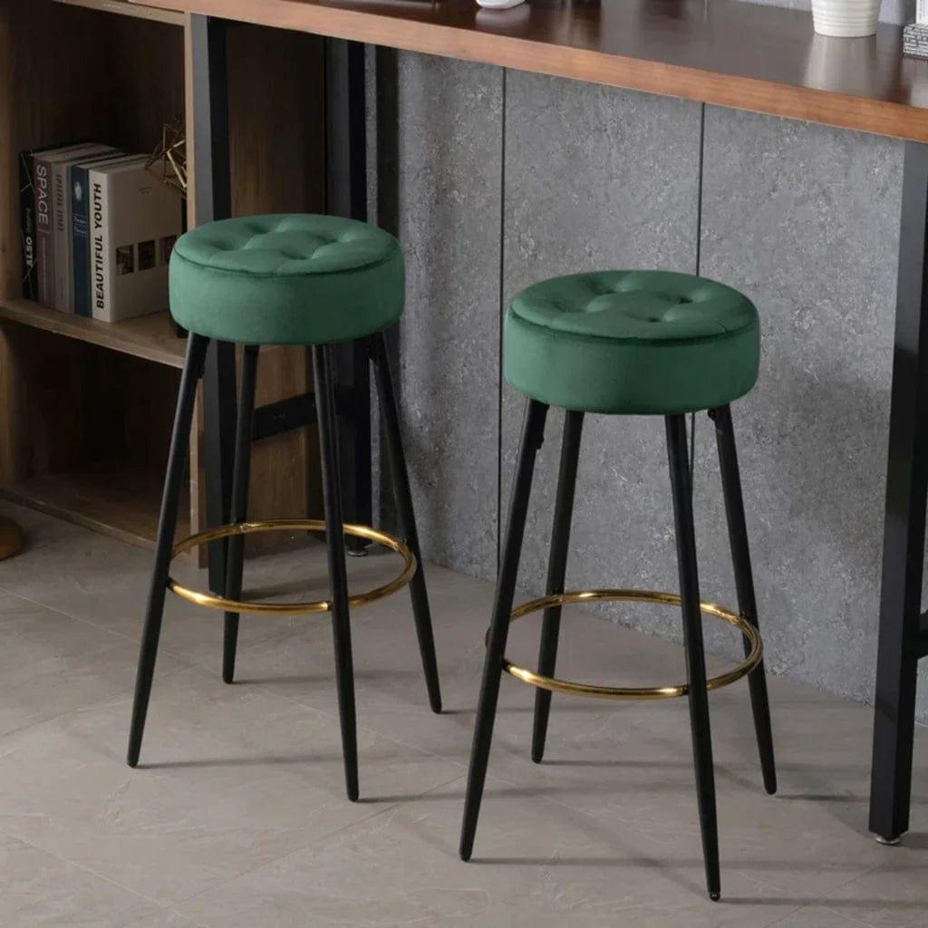 CEAZAR COUNTER STOOL / High Stool Pack of 2 - Ouch Cart