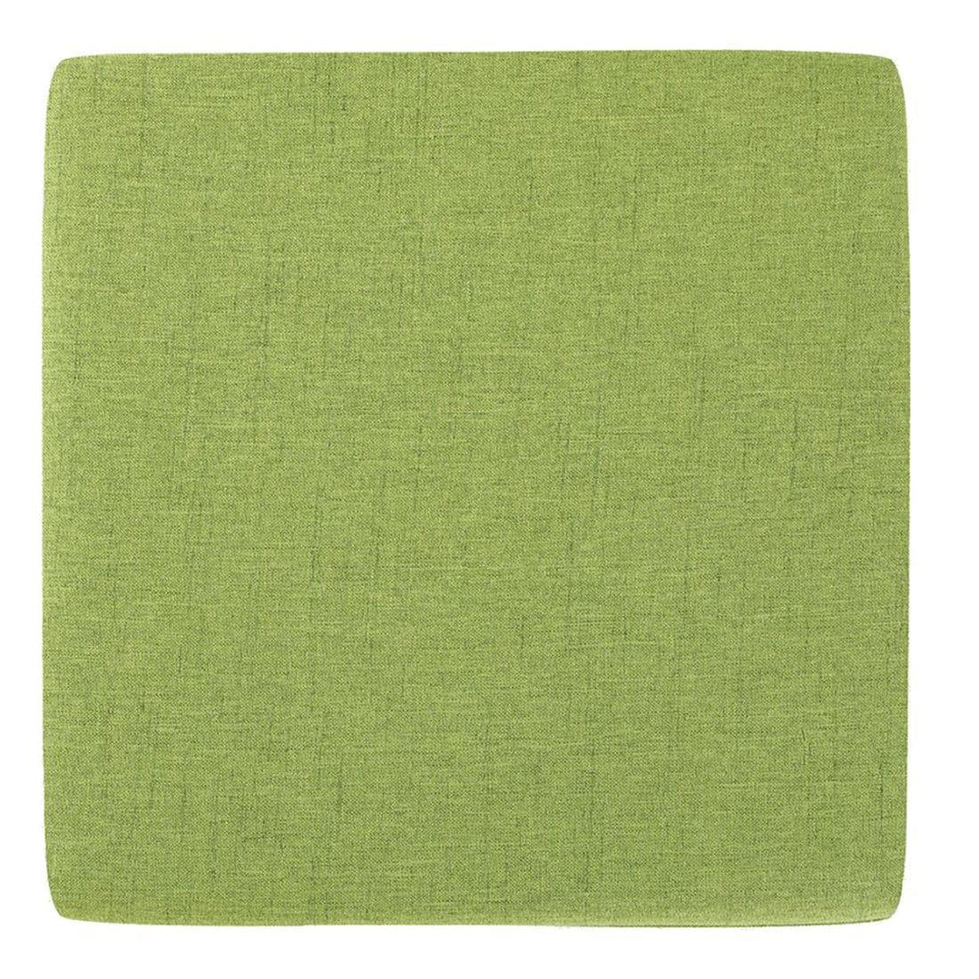 DOE BUCK SQUARE STOAGE OTTOMAN WITH STORAGE GREEN - Ouch Cart