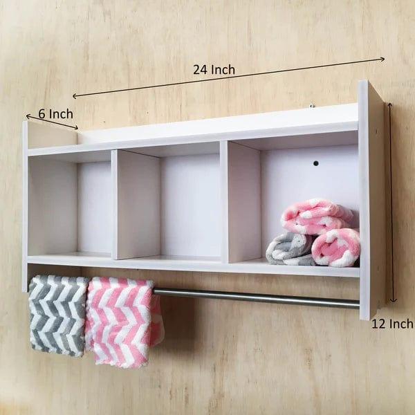 PVC Handmade Bathroom Towel Rack | Towel Holder - Ouch Cart